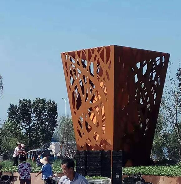东昌府耐候钢板雕塑