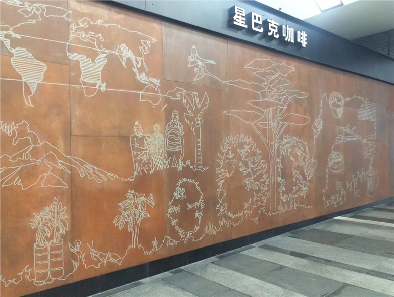 东昌府耐候钢幕墙